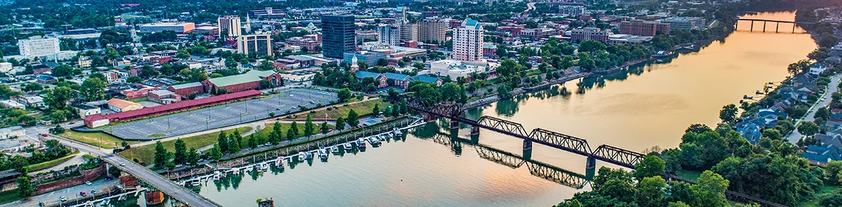 city river | landscaping services in spartanburg